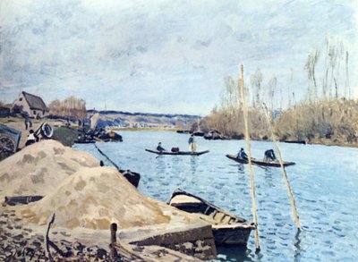 Seine at Port Marly by Alfred Sisley